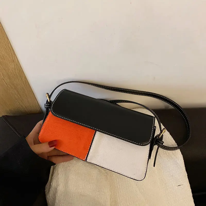 

2022 Ladies Leather Small Square Bag Shoulder Bag Ladies Casual Handbag Soft Messenger Bag School Bag Handbag