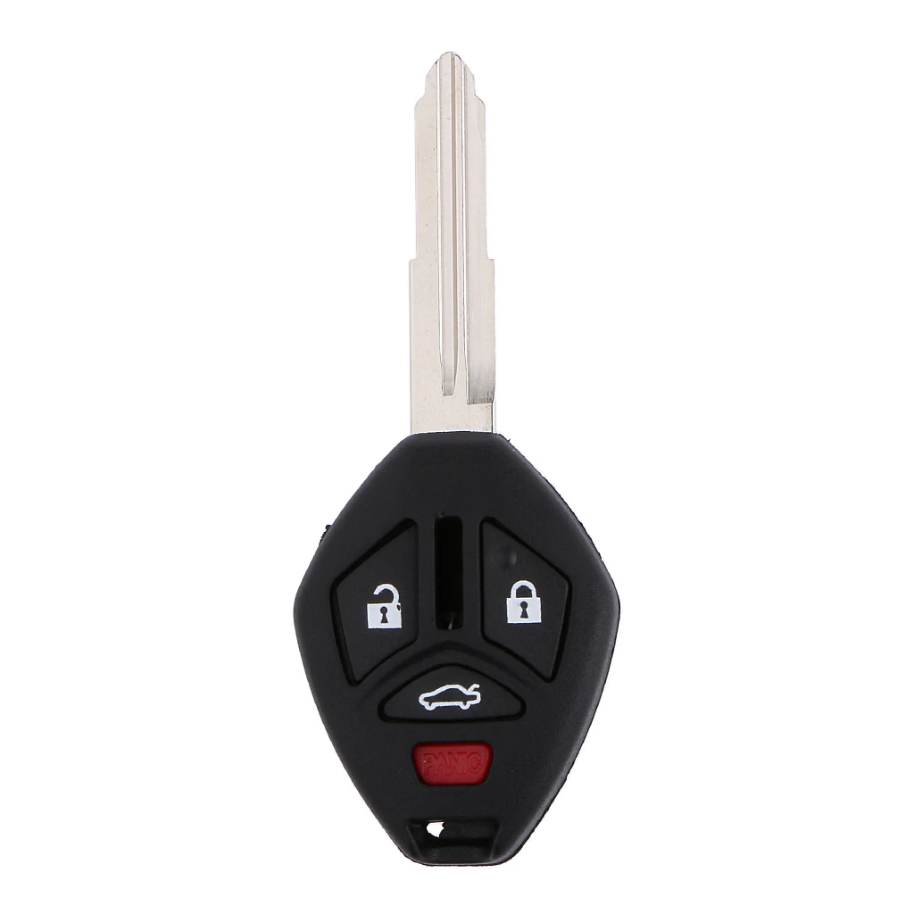 

4-Button Remote Replacement Car Key Housing Blank Case Uncut Series