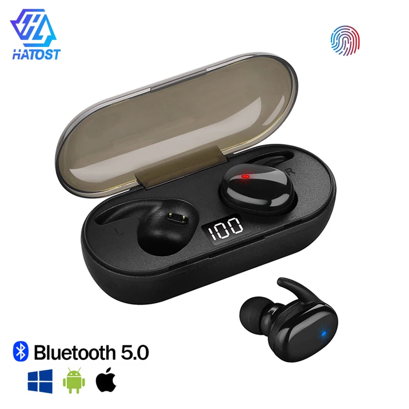 Y30 TWS Bluetooth 5.0 Wireless Stereo Earphones Earbuds In-ear Noise Reduction Waterproof Headphons For Smart Phone Android IOS