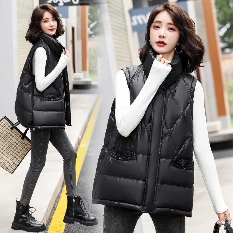 Wholesale Parkas Woman Coat Cotton 300g Office Lady Yes Slim Full Down Coats Puffer Jacket