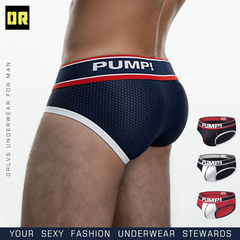 

Sexy Underwear Men Briefs Cotton Man's Underpants Gay Men's Underwear Brief Penis Breathable Bikini U Convex Cuecas Masculinas