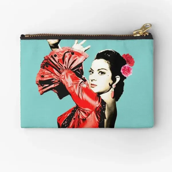 Lola Flores мешочки на молнии сумка для хранения денег монет Карманный Кошелек ключей