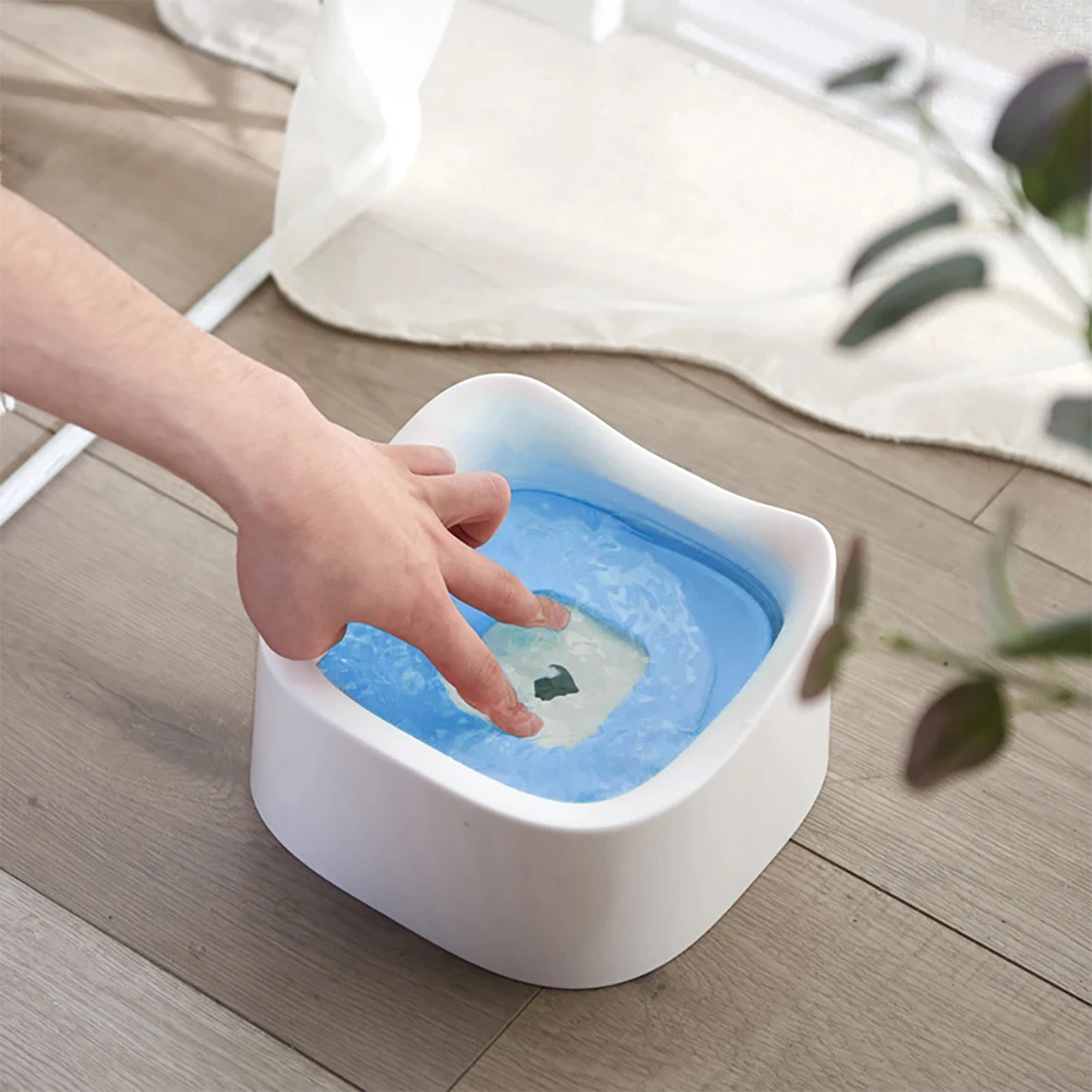 

Cat Dog Floating Water Bowl Pet Feeding Drinking Floating Bowls Kitten Water Containers Home Indoor Cat Supplies