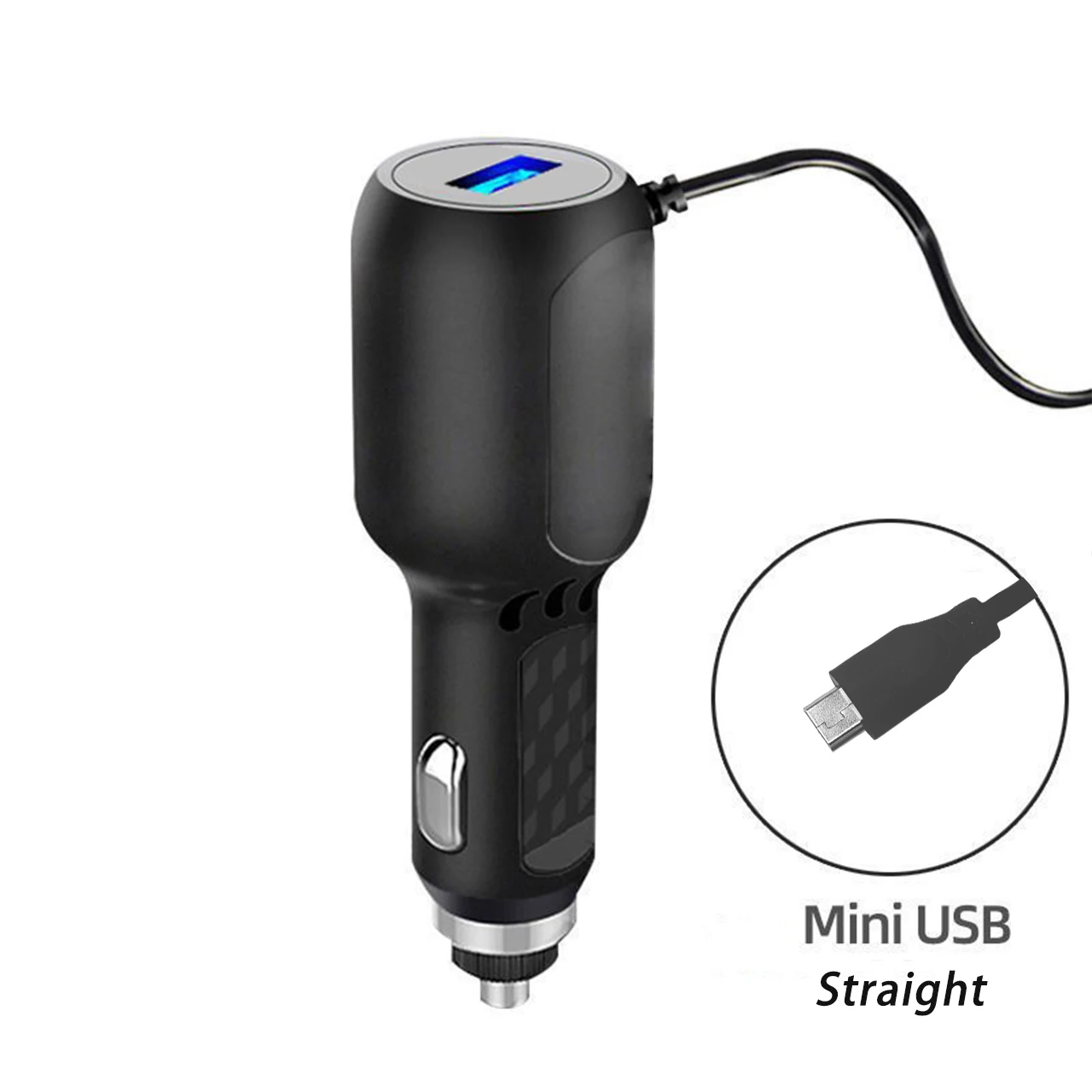 Автомобильное зарядное устройство с мини USB-входом 3 5 м 10-30 в на выход 2 А