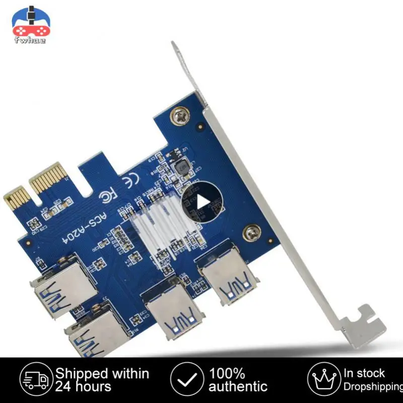 

Strong Compatibility Pci-e To Usb3.0 Expansion Card Fast Data Transmission Multi Device Connection 4-port Pci-e To Usb Adapter