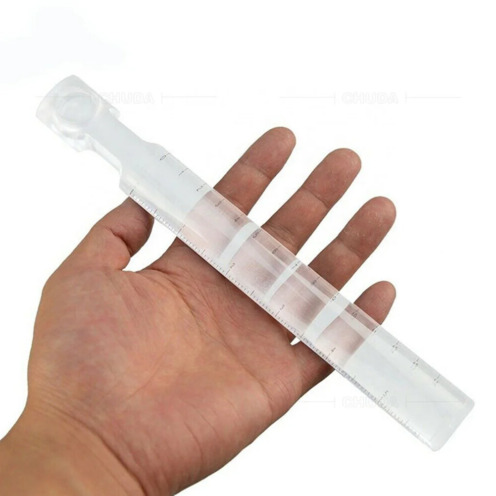 

Student Drawing 2X Magnifying Bar Measuring Tool Straight Ruler Geometry Teaching