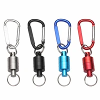 mountaineering buckle keychain multifunction magnetic claspsanti loss rope outdoor camping fishing gear climbing accessories