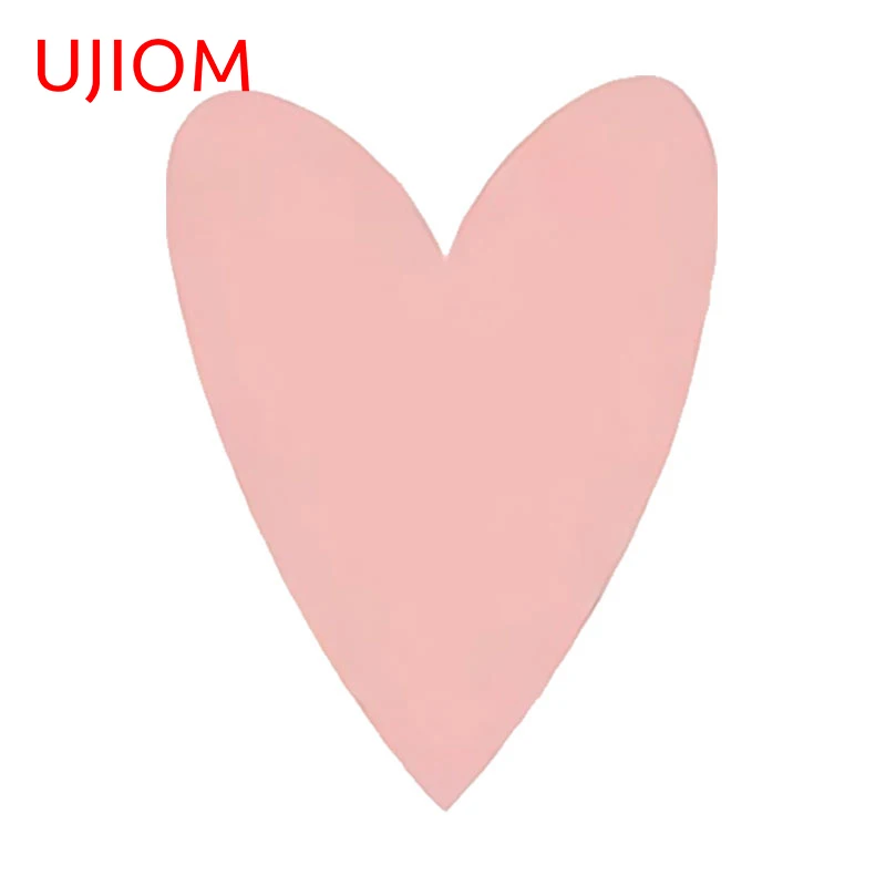 

UJIOM 13cm x 9.8cm Hearts Wall StickersCreative ATV Decal Sunscreen Windows Motorcycle Decoration Caravan Car Accessories