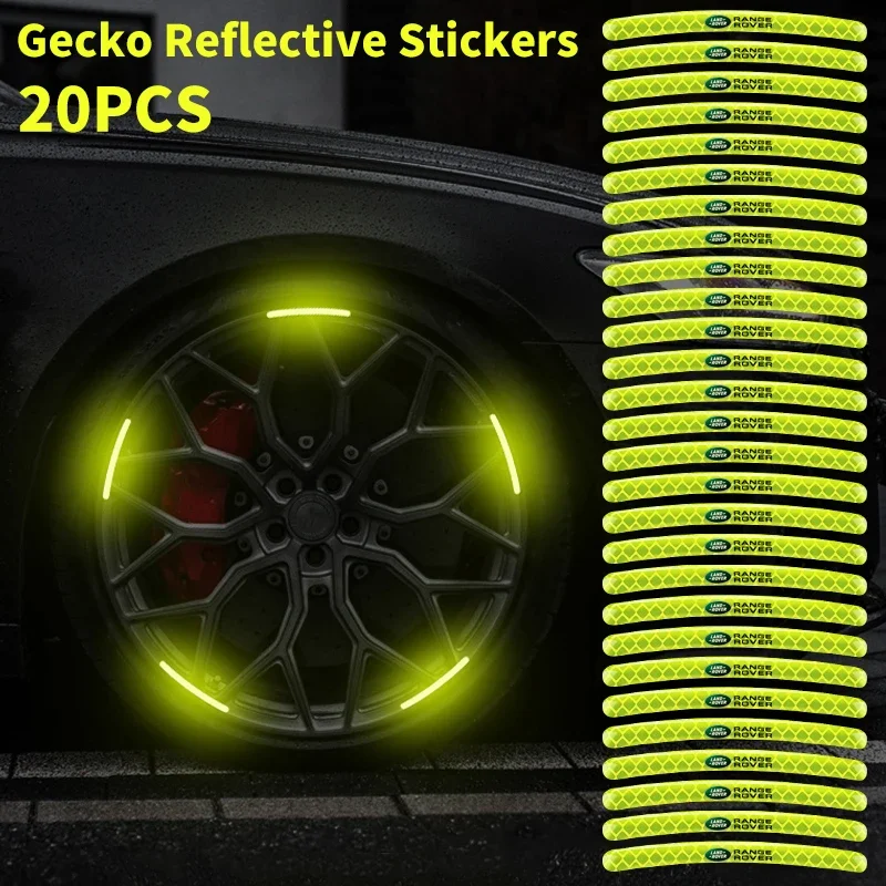 Светоотражающие полосы на ступицу колеса автомобиля предупреждающие наклейки