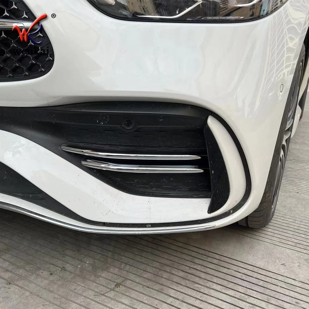 

Для Benz C200L 260L W206 автомобильные аксессуары Стайлинг передняя противотуманная фара бампер отделка украшение