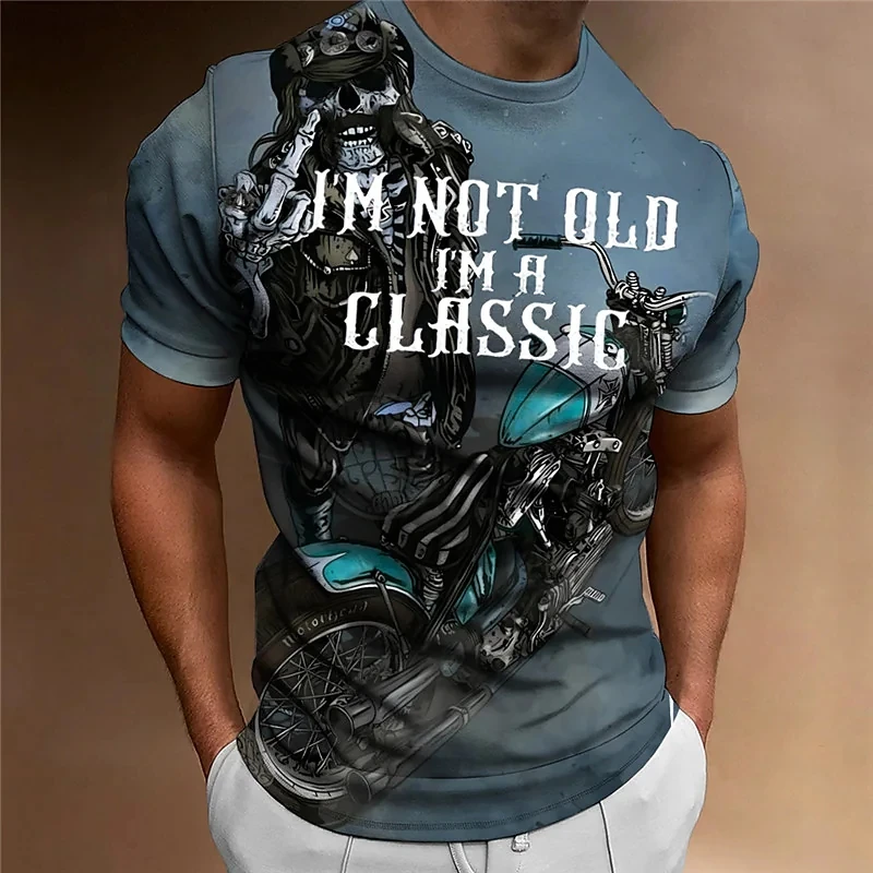 

Fashion Motorcycle 3d Printed T Shirts Men Women Kids Summer Car Short Sleeve T Shirt Top Leisure Vintage Classic Bike Tees Top