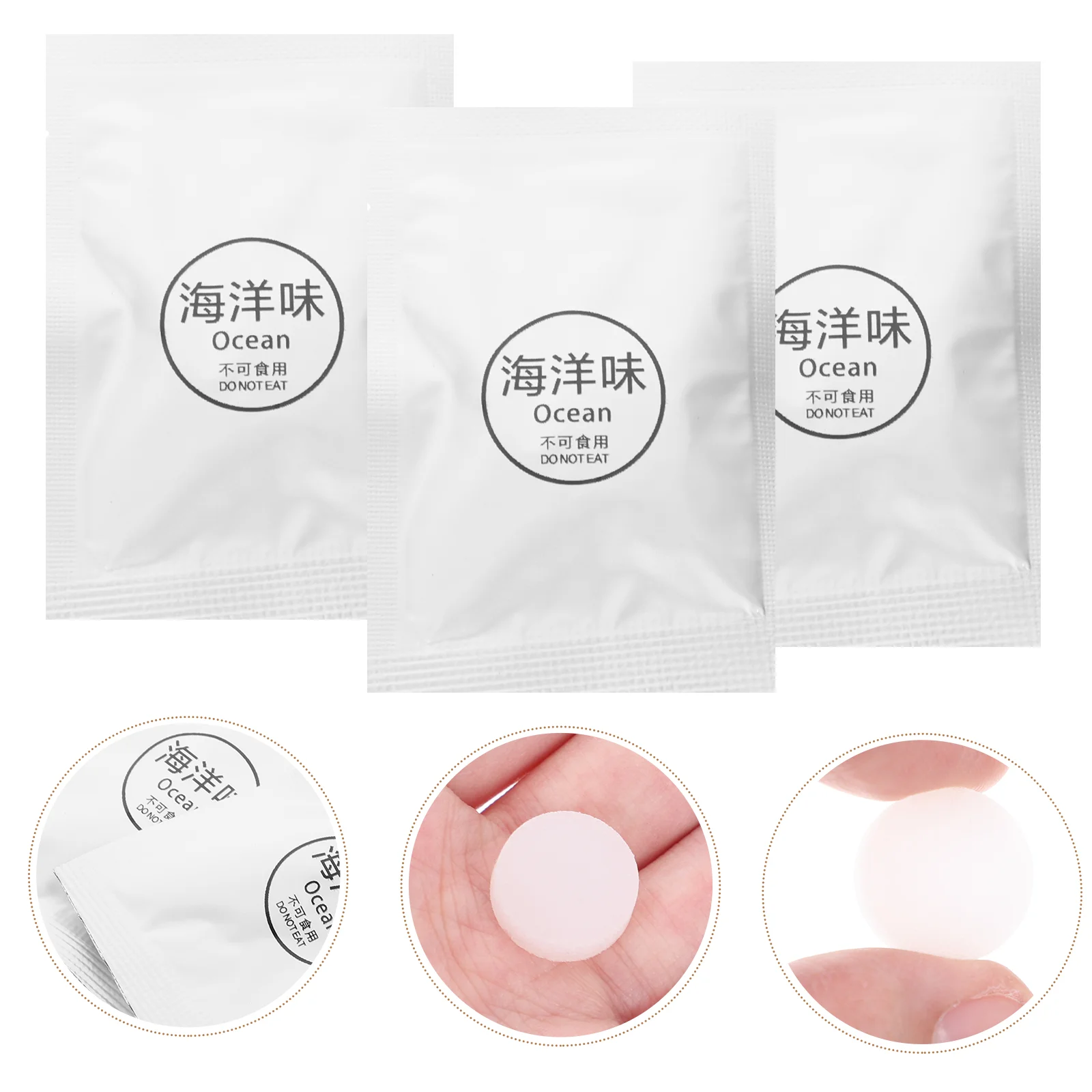 

12 Pcs Car Aromatherapy Pad Air Purifier Tablets Vent Diffuser Freshener Refill Pads Automotive Purifiers Refills