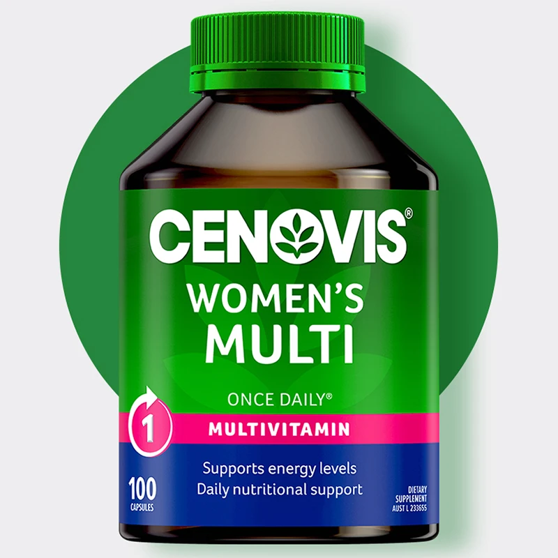 

100 Pills Women's Multivitamins Multivitamin A Mineral Tablets B Vitamins
