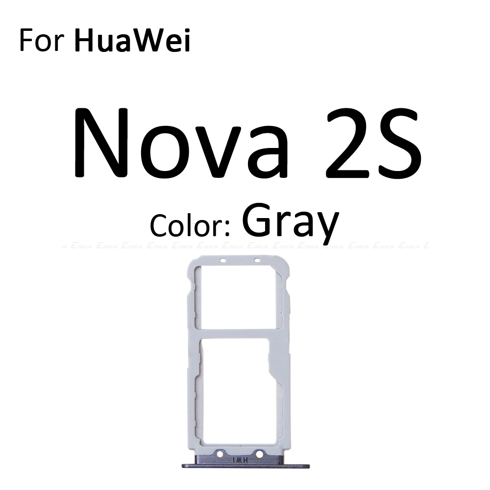 Фото Разъем-адаптер для слота карты Micro SD (HuaWei Nova 3i, 2i, 2S, HWI-AL00, TL00) – Запчасти для считывателя карт №3