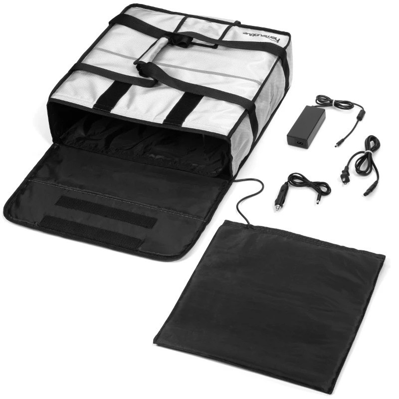 

Heated & Insulated Pizza & Food Delivery Bag