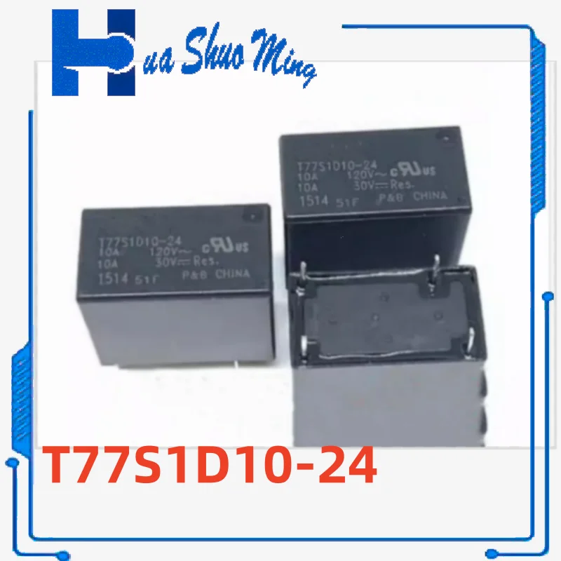 

Новинка, 5 шт./партия, фреза T77S1D10 DIP-4, 10 А, 24 В постоянного тока