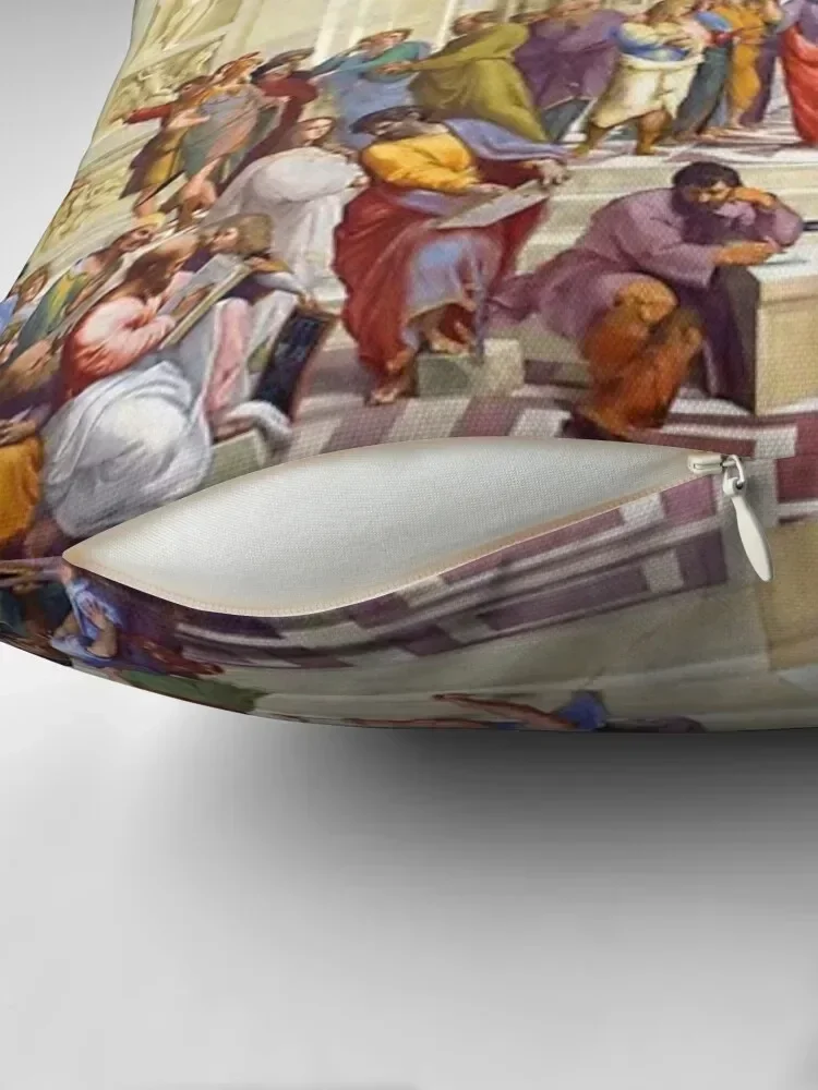 Рафаэль Школа Афинов из Stanza della Segnatura Декоративная подушка Рождественские