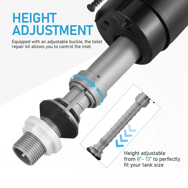 Клапан для заполнения унитаза 2 комплекта сменный комплект поплавка с
