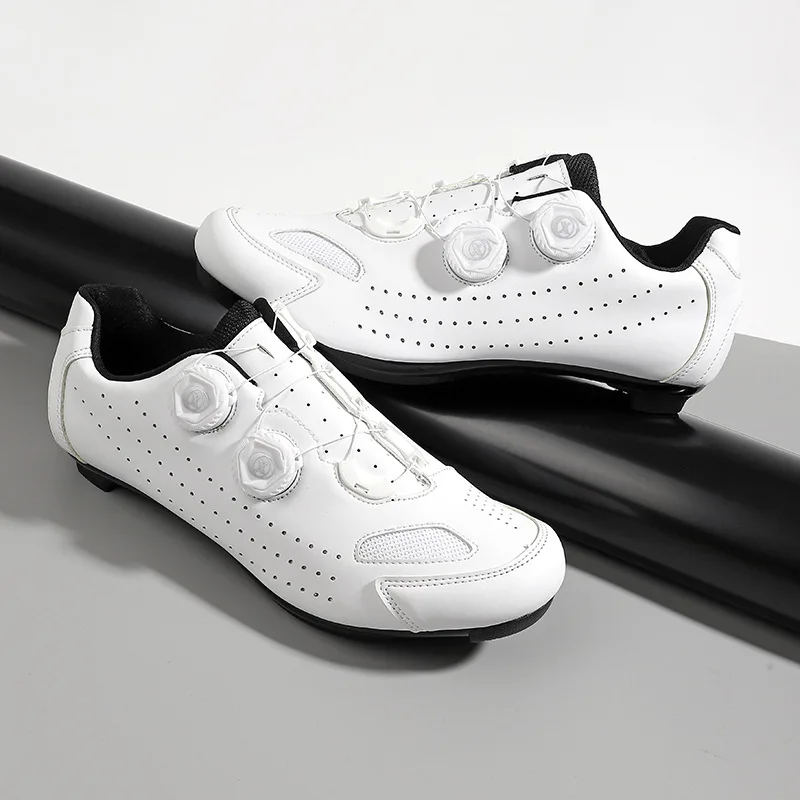 Кроссовки для горного велосипеда самоблокирующиеся дышащие плоская подошва