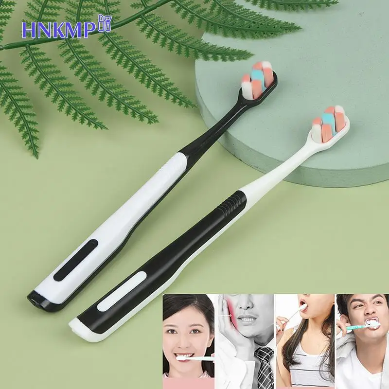 

1 Pcs Tooth Brush Colorful Oral Hygiene Care Ultra-fine Soft Hair Portable Travel Tooth Brush