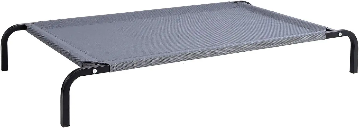 

Lit pour Chiens Couchette Tissu Textilene, (S) 75x47 cm Noir