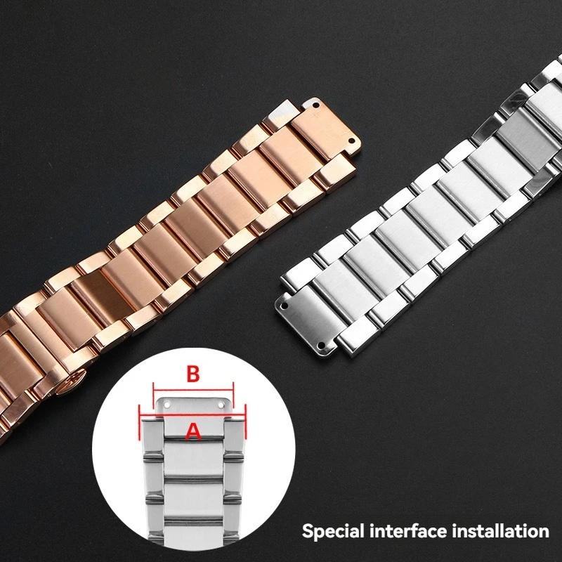 Для Hublot Big Bang series classic fusion 21x13 мм 23x17 27x19 выпуклый шарнир серебристый черный розовое