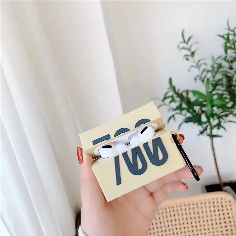 

Funny 3D 700 Sports Shoes Box Bluetooth Headset Cover For Airpods 1 2 3 Pro Headphone Cover Wireless Earphone Box