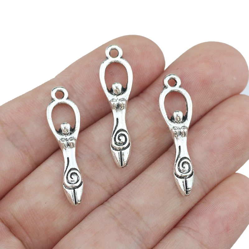 10 шт. подвески для ювелирных изделий 9 х33 мм