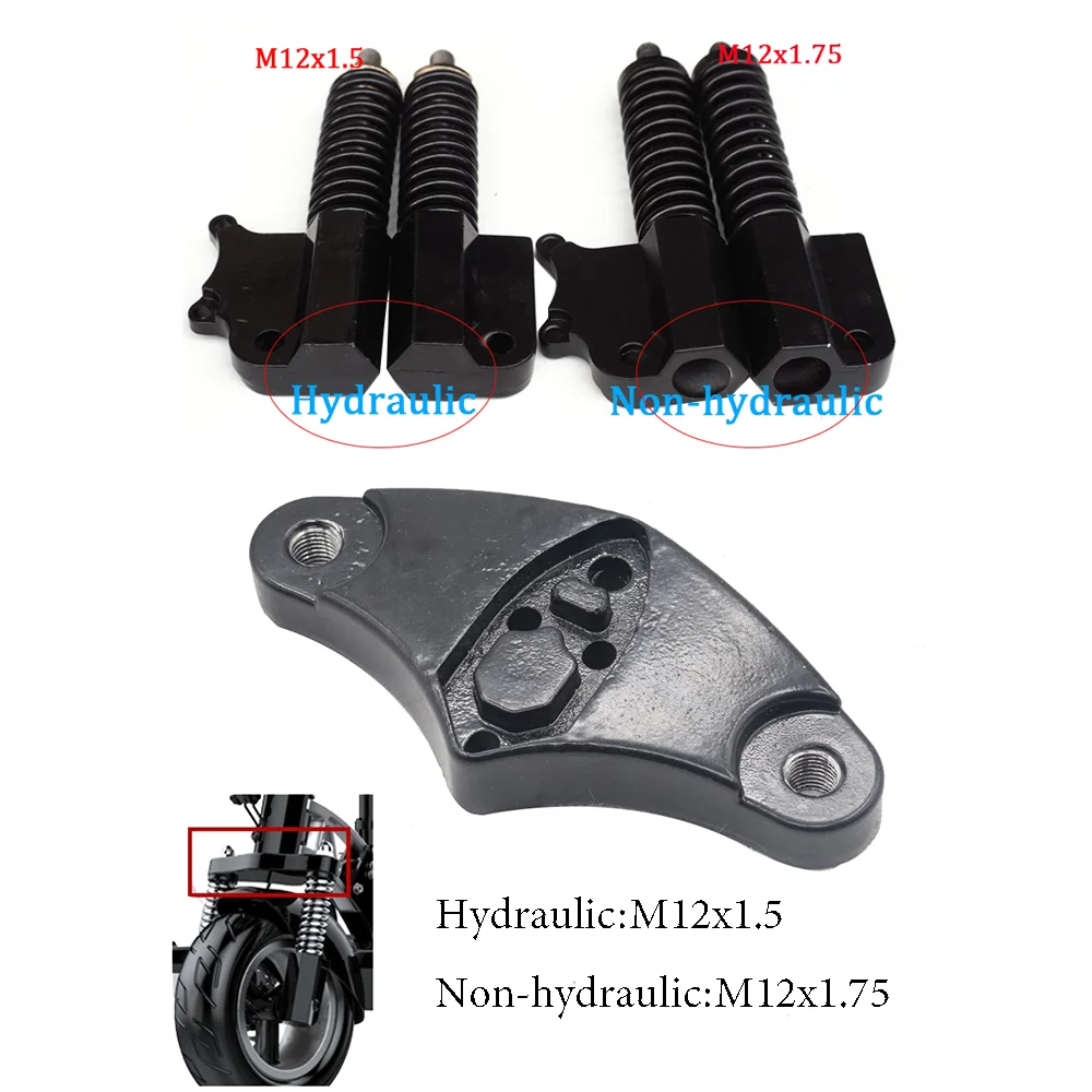 

10 Inch Electric Scooter Front Suspension Hydraulic Shock Absorption Fixation Board for KUGOO M4 E-bike