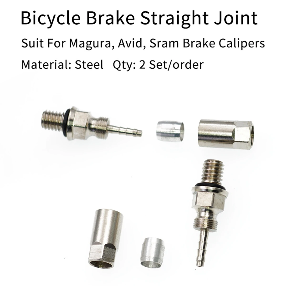 2 комплекта велосипедного гидравлического тормоза прямое соединение для AVID Formula