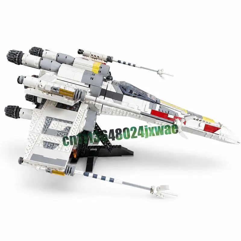 Фото Набор для сборки модели космического корабля X-Wing Fighter (2220 деталей), научно-фантастический конструктор, креативная игрушка для сборки, коллекционная модель, головоломка, популярный подарок №4