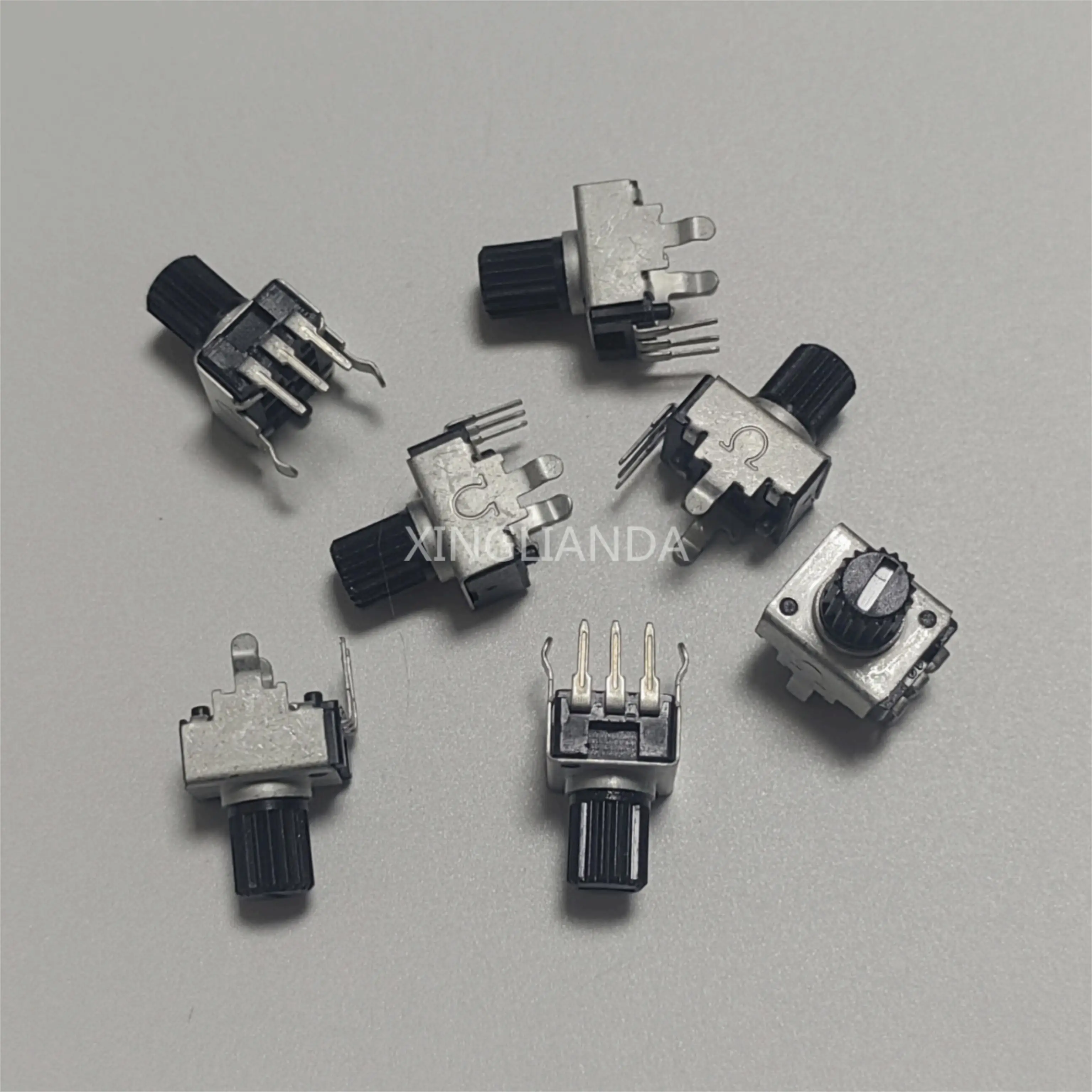 20 шт. RV09 вертикальный вал 7 5 мм 5k 10k 20k 50k 100k регулируемый резисторуплотняющий