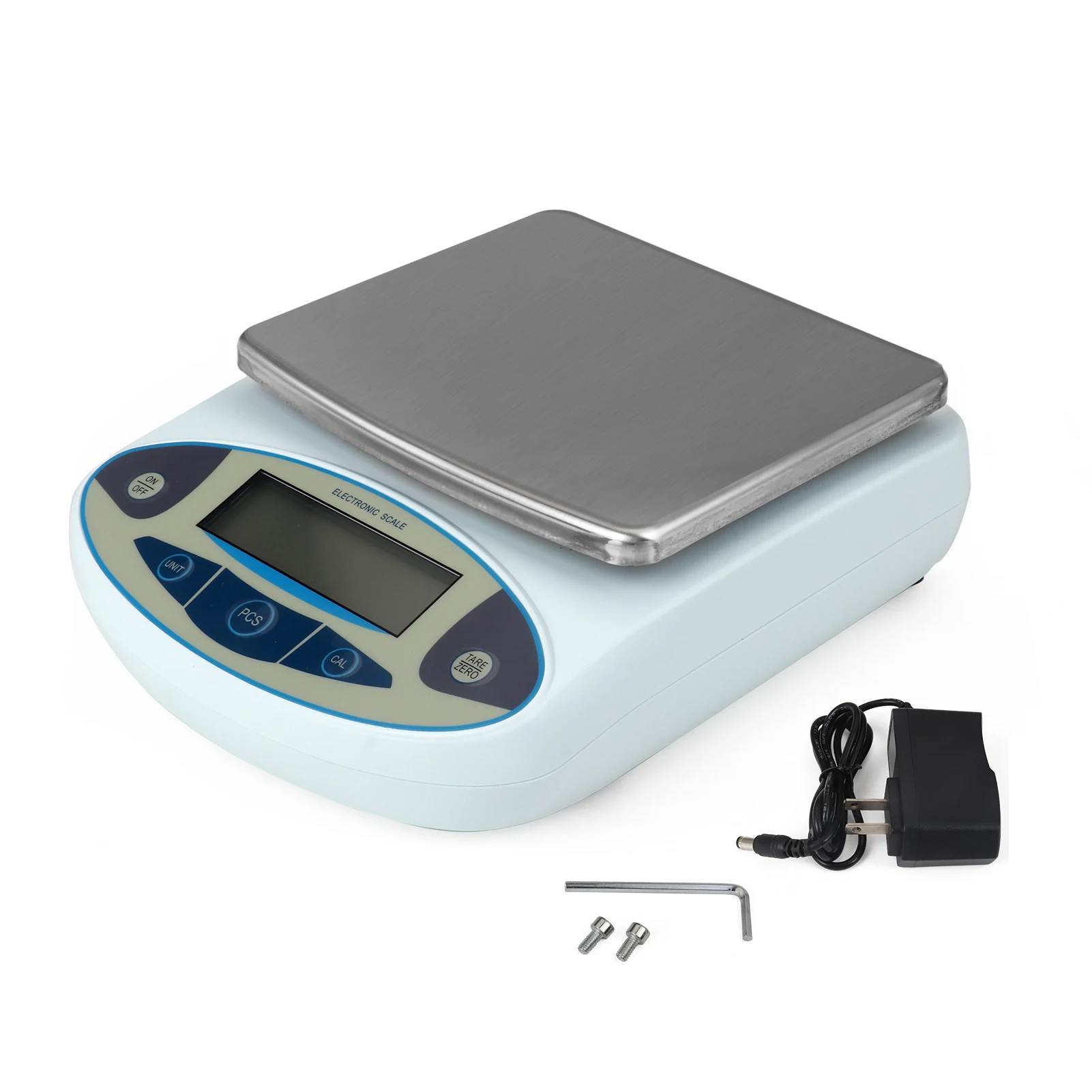 

NEW Kitchen Scale 5000g x 0.01g Lab Analytical Balance W/ LCD Backlit Screen Digital Weight Mini Precision Pocket Electronic