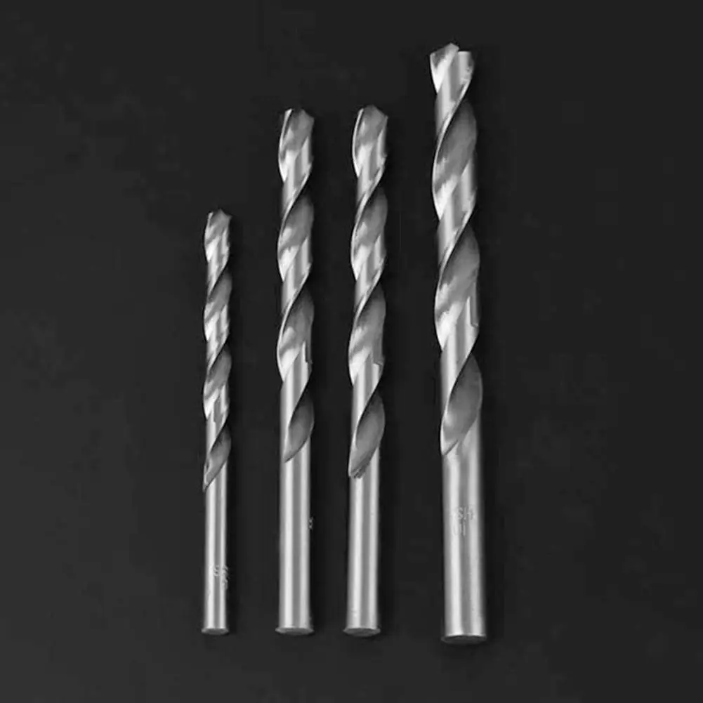 

10 шт. высокоскоростные стальные спиральные сверла для металлических медных пластин дрель для деревообработки износостойкость и высокая тв...