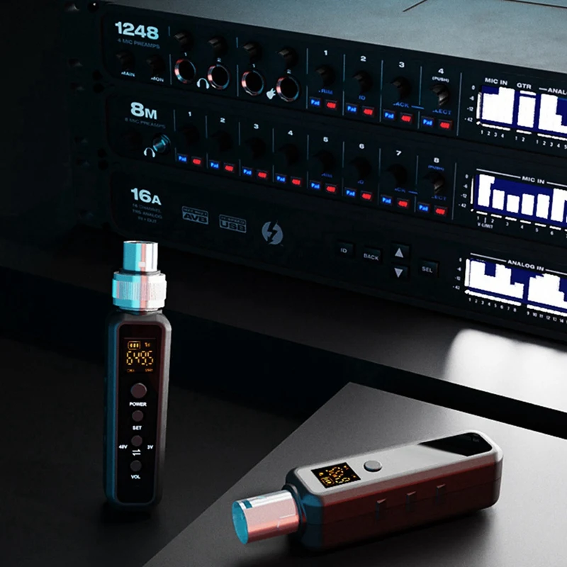 UHF беспроводной микрофонный преобразователь Xlr передатчик приемник для