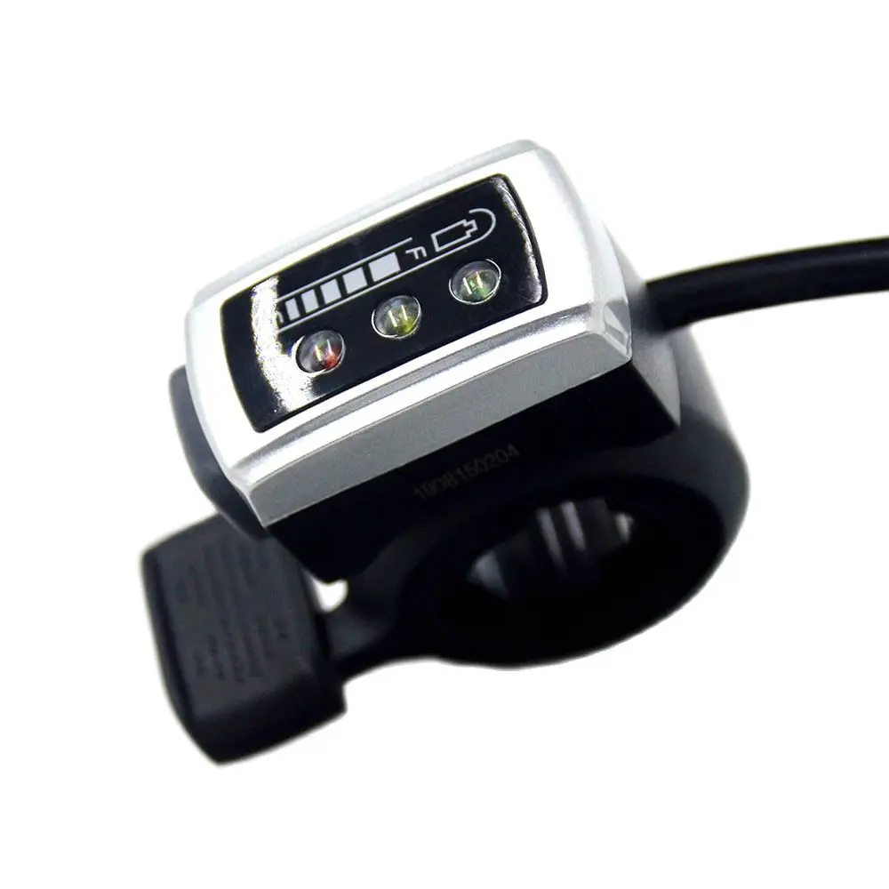 

Electric Bike Scooter Thumb Throttle 24V/36V/48V With Lock ON/OFF Switch for e-bike/e-scooter