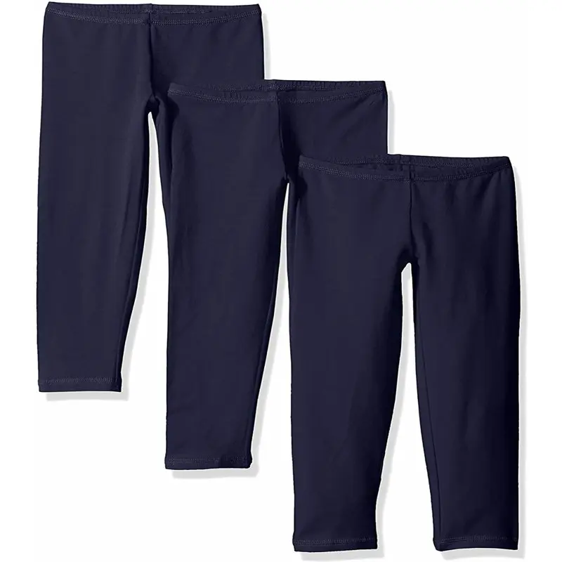 

Ankle Length Leggings, 3-Pack, Sizes 4-16