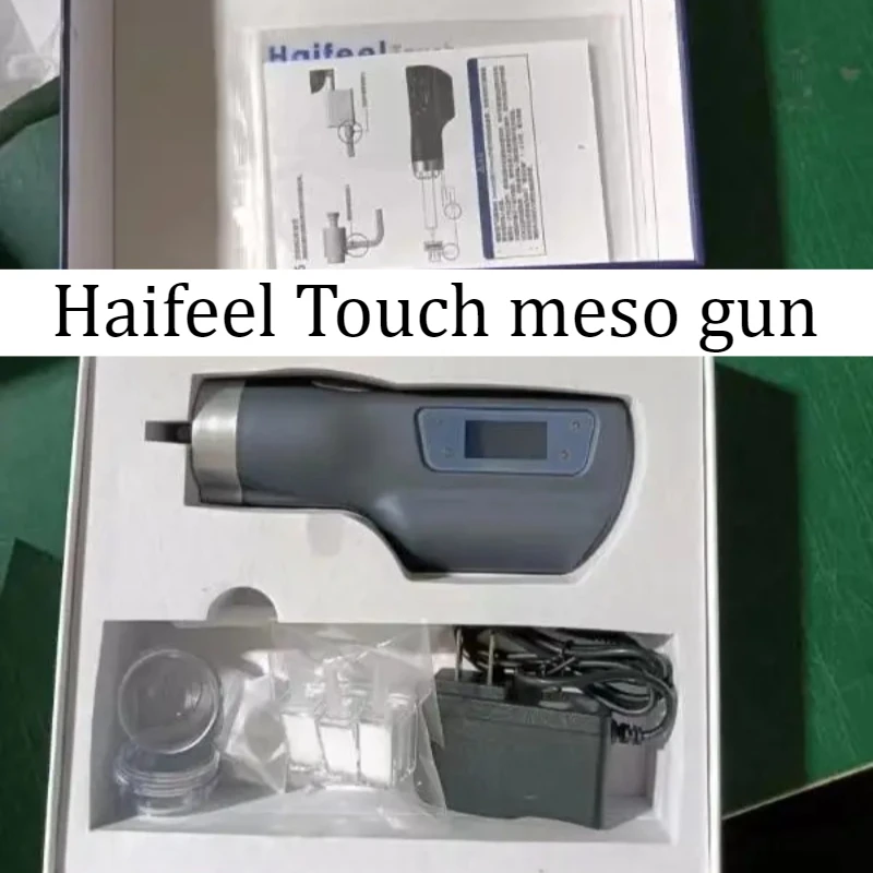 Фото 6 стилей: Аппарат для мезотерапии Haifeel Touch Meso Gun с регулируемой глубиной, портативный гидроинжектор для ухода за кожей, косметологический аппарат №3