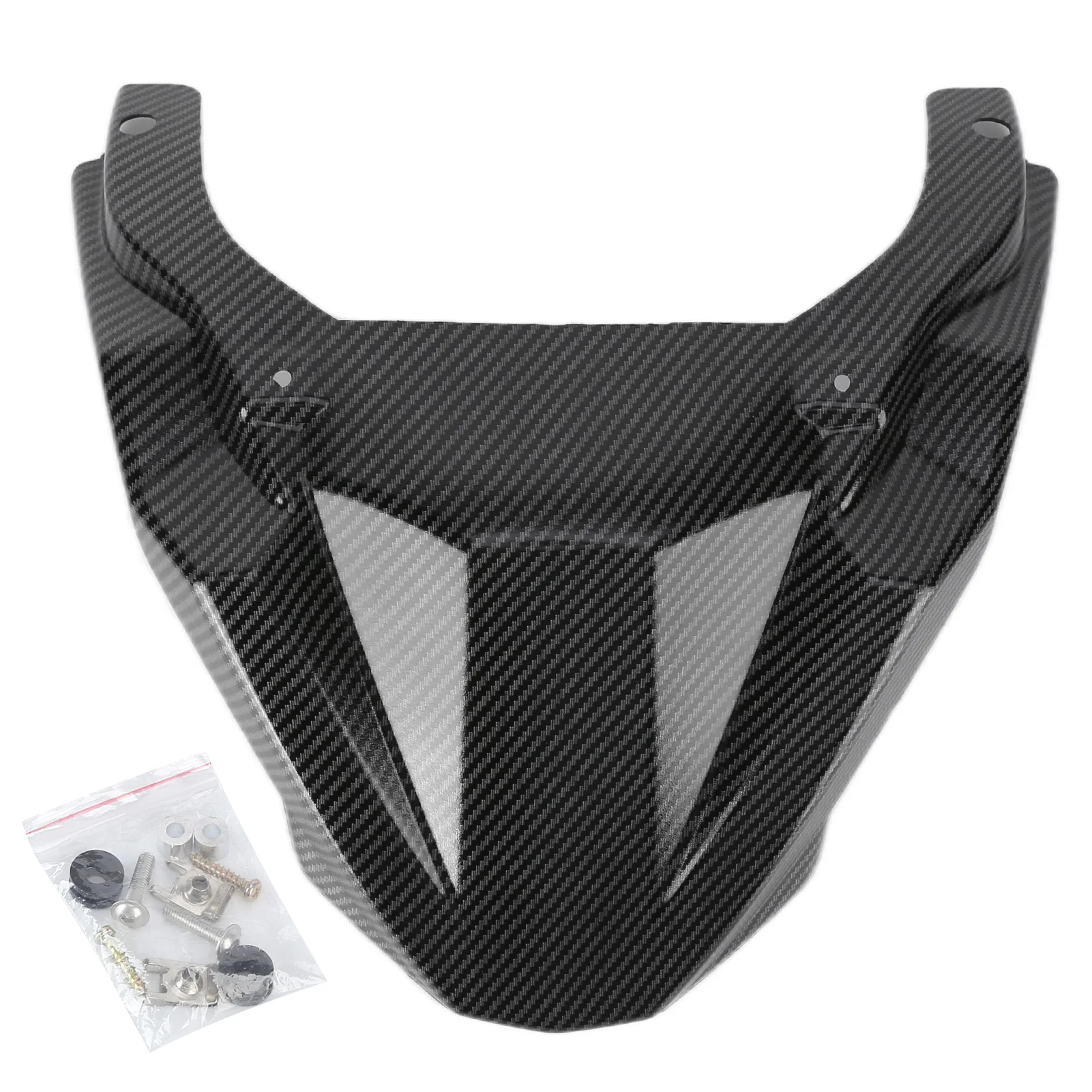 

Motorcycle Front Wheel Mudguard Extension Cover Carbon Fiber Style Replacement for Yamaha FJ‑09 2015‑2019