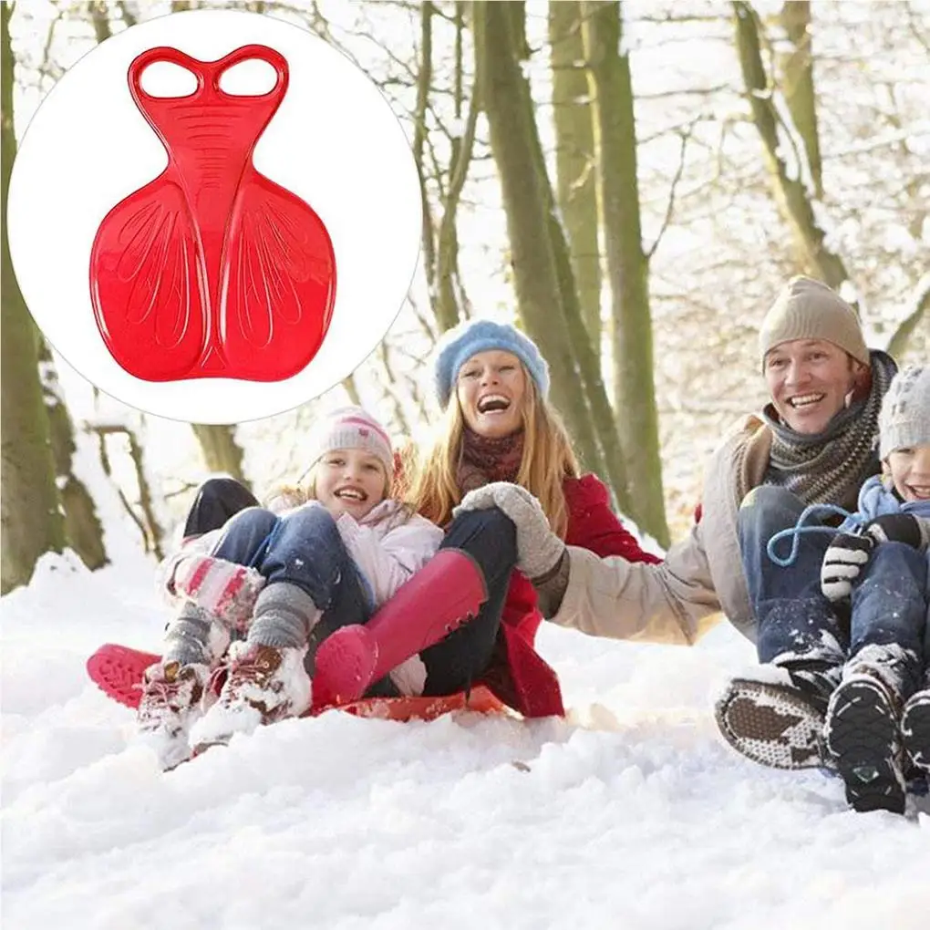

Snow Sled Board Tool Sliding Plate Outdoor Sports Toboggan Sliders