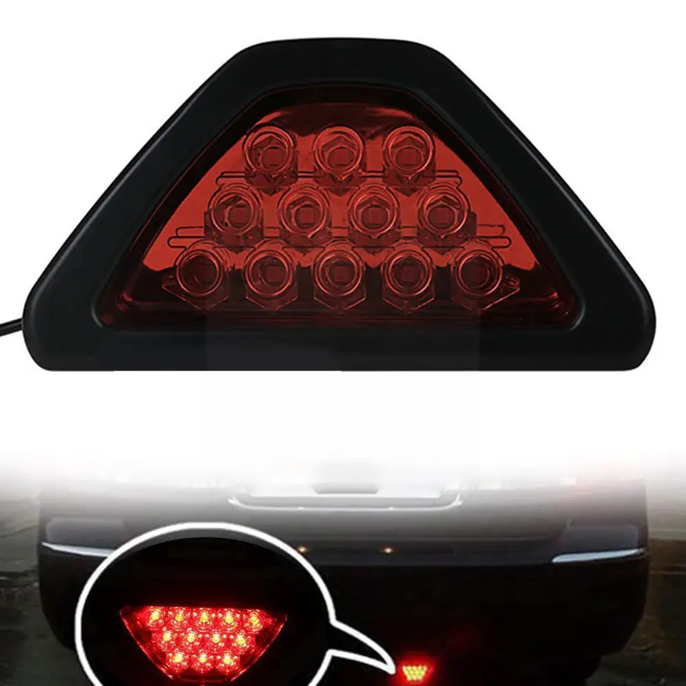 

Universal Brake Signal Lamp F1 Style Sporty Brake Third Tail Drl Led Light Fog Lamp Brake Light 12 Rear Third B0b0
