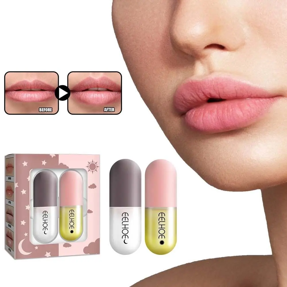 

Women Long Lasting Cosmetic Nourishing Repairing Lips Care Makeup Moisturizing Lip Balm Lip Gloss Lipstick Lip Plumper