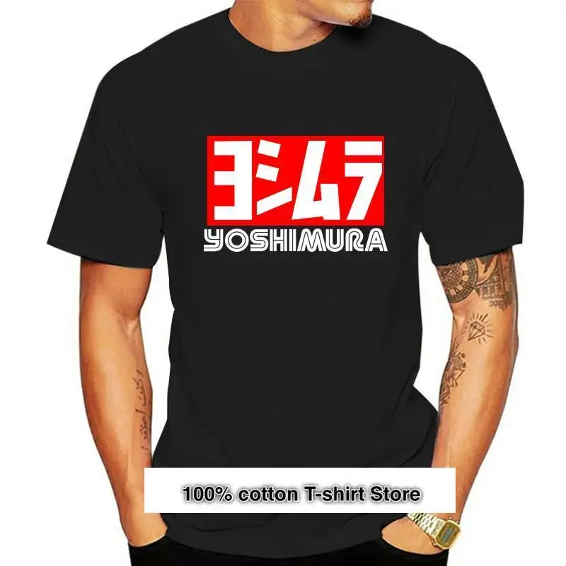 

Yoshimura-Camiseta de Japón Tuning Race para hombre, camisa negra de manga corta, talla S a 3XL