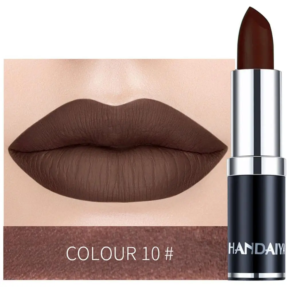 Матовая губная помада Handaiyan водостойкий увлажняющий бархатный блеск горячая