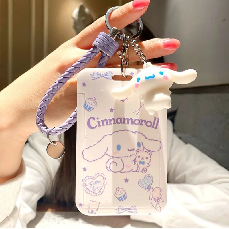

Sanrioed Kawaii Мультфильм Аниме серия Cinnamoroll Милая автобусная карта Набор Kawaii для школьников подарочный набор для детей Рождественский подарок