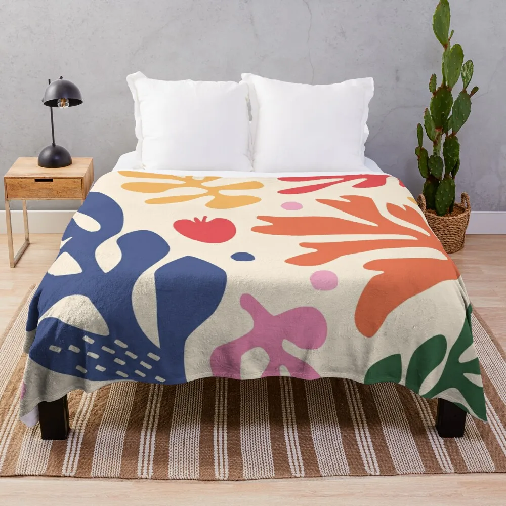 

Matisse pattern_2 Throw Blanket Fashion Sofa Blankets