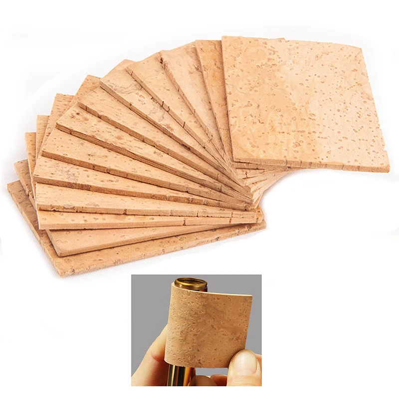 

Saxophone Corks Soprano/ Tenor/ Alto Neck Cork Saxophone Parts 61x41x2mm
