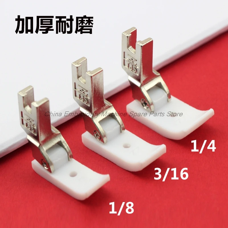 T69R T69L утолщенная шлицевая пластиковая прижимная лапка с левым и правым шлицем со