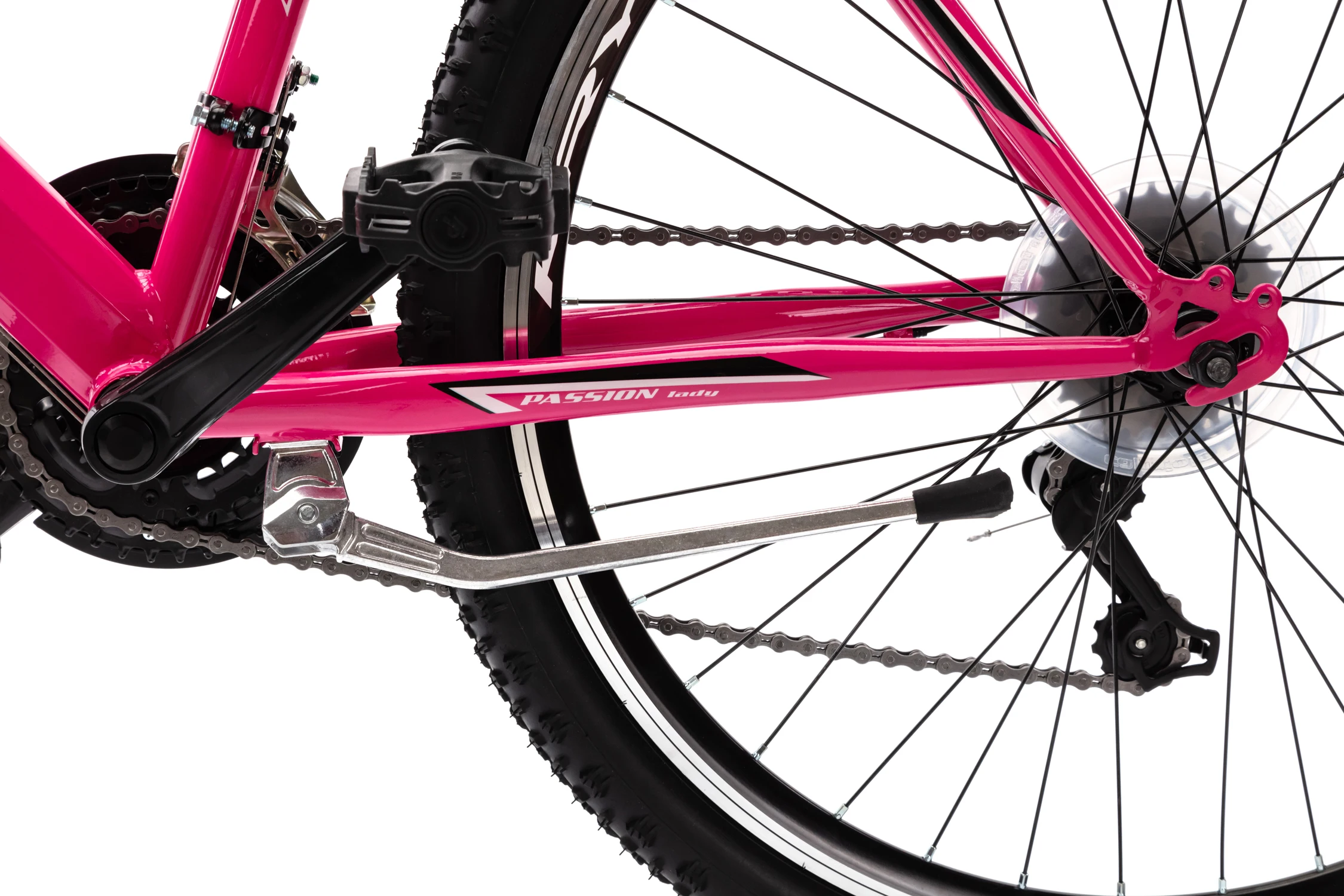 Велосипед CAPRIOLO MTB PASSION LADY рама сталь 15'' колёса 26'' (фиолетовый-белый) |