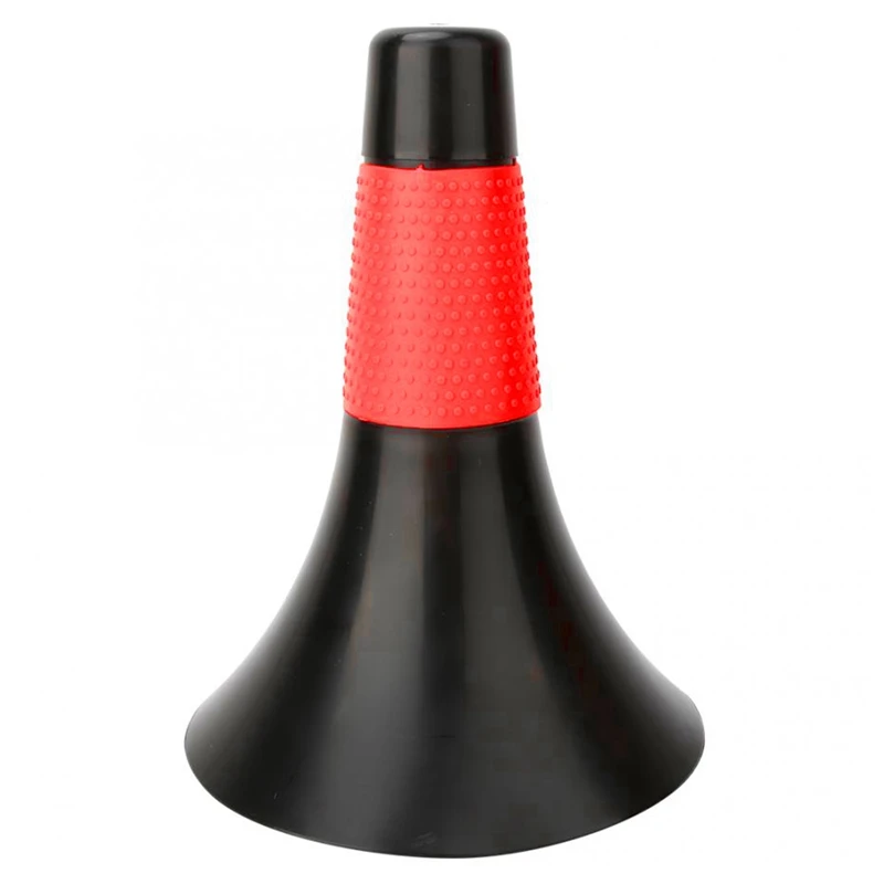 

New-3X Football Training Cone Soccer Barrier Basketball Training Logo Barrel Outdoor Football Basketball Cones Black And Red